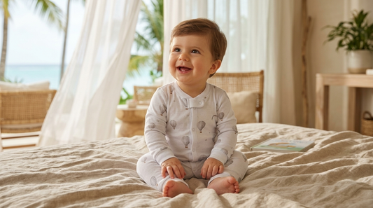 Cómo elegir la mejor pijama para tu bebé según el clima