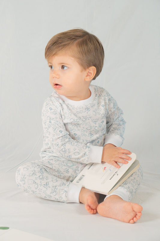 Dos Piezas Astronautas